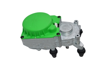 Gearmotor / Sneglemotor med rund motor til pilleovn 2,75 rpm - 24v 