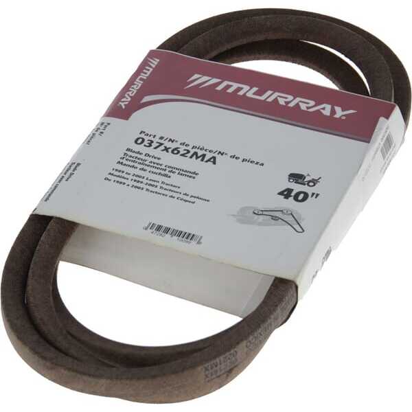Murray Kileremme oversigt - 037X62MA - Kilerem 12,7x2200