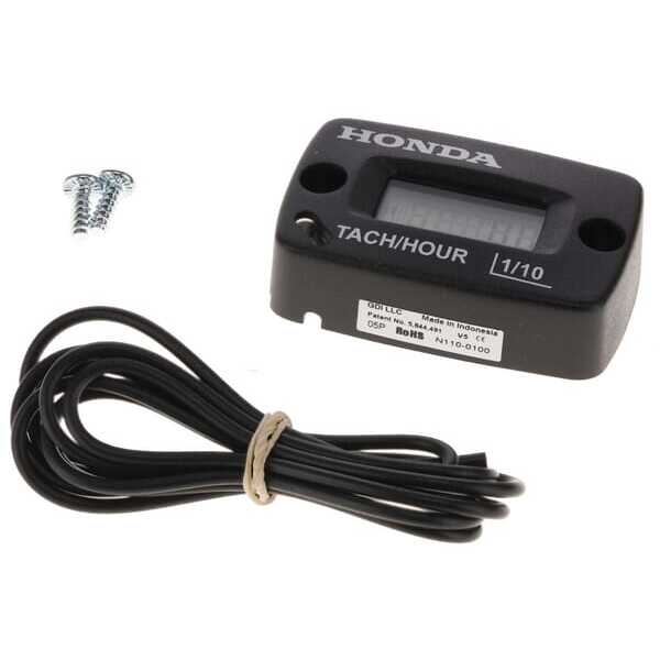 Honda Operation hour counter - 08174ZL8023HE - Time og omdrejningstæller Max 16.000 RPM
