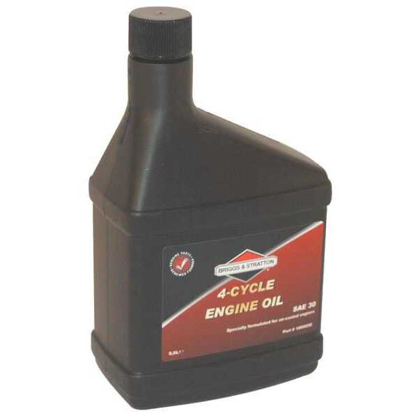 BS 4 takts olie Briggs & Stratton - 100005E - Olie SAE 30 0,6 liter Briggs & Stratton