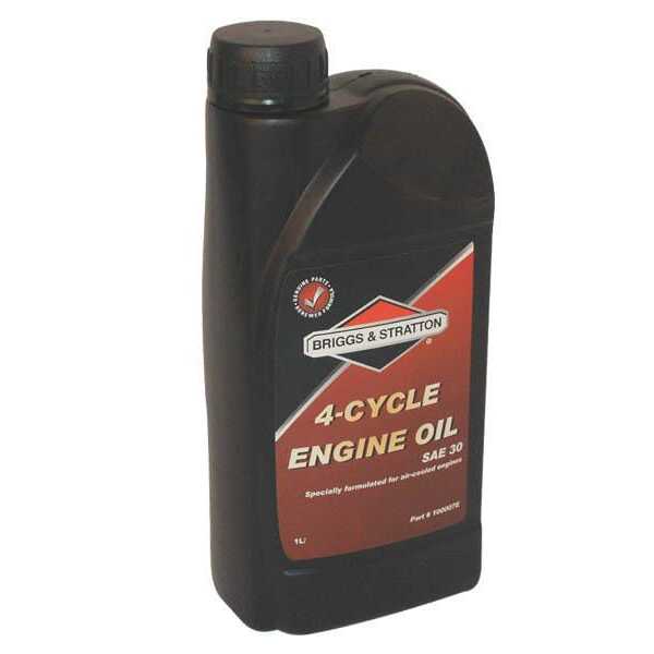 BS 4 takts olie Briggs & Stratton - 100007E - Olie SAE 30 1 liter