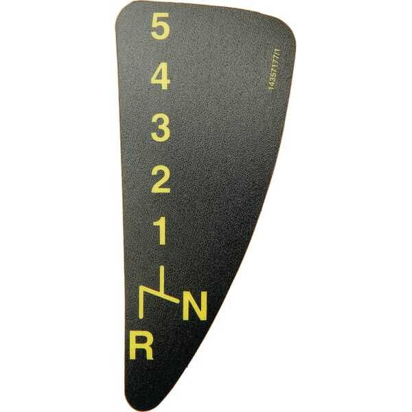 Castelgarden KlistermærkeroversigtOE - 1143571771 - Throttle Label