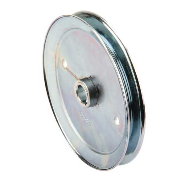 Castelgarden Remskiver og strammeroversigtOE F&G - 1276040090 - V-belt pulley mowing deck F72