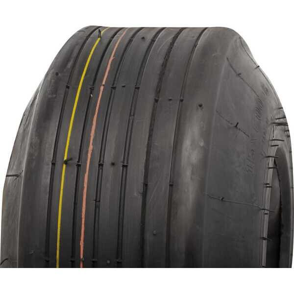 Dæk med fælgstørrelse 6". - 1560066T510S - Dæk m/slange 15x6.00-6, 6-lags, lige ventil, T-510, Kramp