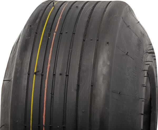 Dæk med fælgstørrelse 6". - 1560066T510S - Dæk m/slange 15x6.00-6, 6-lags, lige ventil, T-510, Kramp
