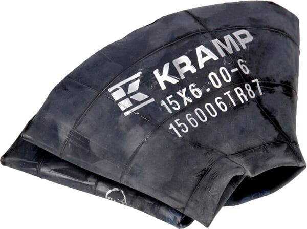 Dæk Slange til dæk - 156006TR87 - Slange 15x6.00-6, vinkel ventil 90° TR87, Kramp