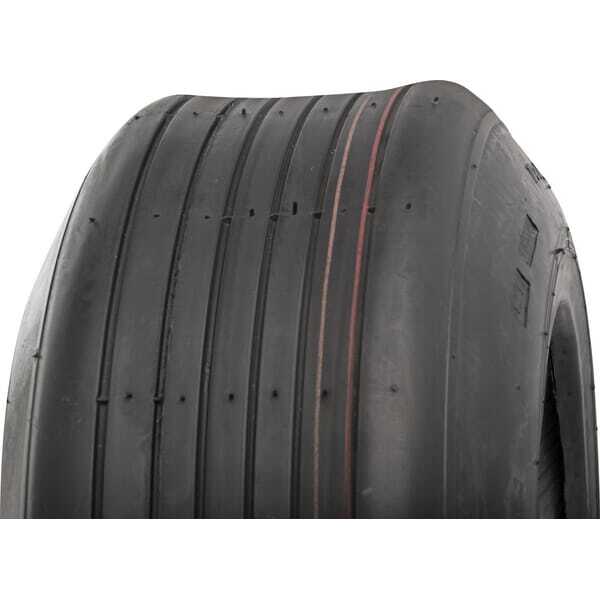 Dæk Tyres with rim size 8" - 1665086T510S - Dæk m/slange 16/6.50x8, 6 lag, lige ventil, T-510, Kramp