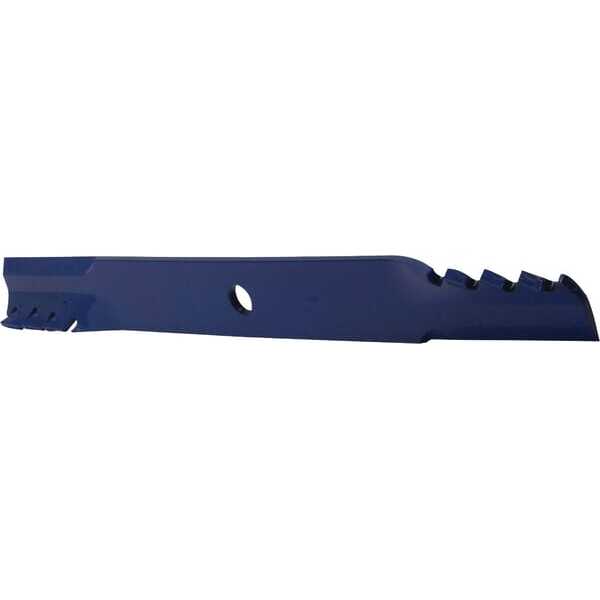 John Deere Predator 4-i-1 bioklipkniv - 2986B1PD1065 - Kniv L: 633x5 mm rundt hul: Ø 23 passende til John Deere
