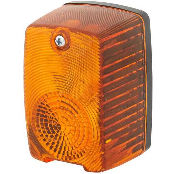 John Deere Indikatorlampe - 2BA002652111 - Blinklys venstre 21 W, oval, 12 V, gul, bolt, 90x55x60 mm, Hella