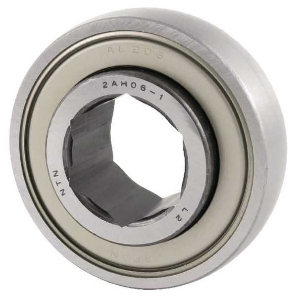 John Deere Bearing with hexagonal centre - 3045JD9313 - Deep groove ball bearing 25.5x62x24mm Kramp