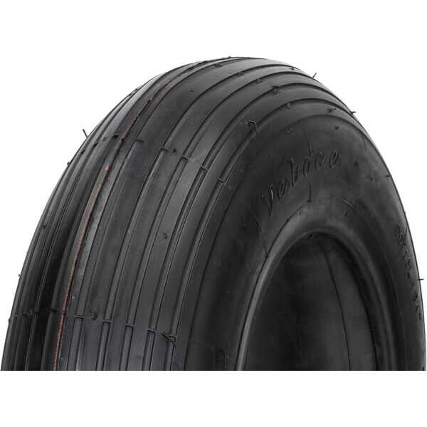 Dæk Tyres with rim size 8" - 40084T510S - Dæk m/slange 4.00-8, 4-lags, lige ventil, T-510, Kramp