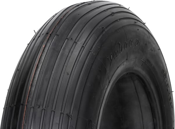 Dæk Tyres with rim size 8" - 40084T510S - Dæk m/slange 4.00-8, 4-lags, lige ventil, T-510, Kramp