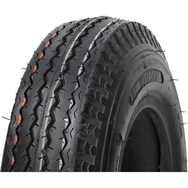Dæk Tyres with rim size 8" - 40086V47S - Tyre/tube 400x8 6 ply TR13