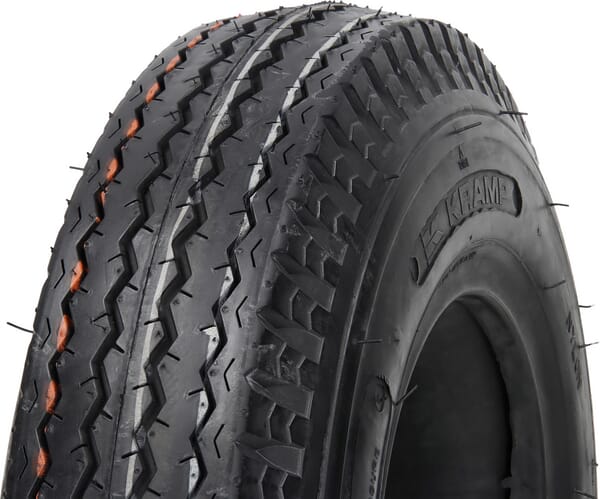 Dæk Tyres with rim size 8" - 40086V47S - Tyre/tube 400x8 6 ply TR13
