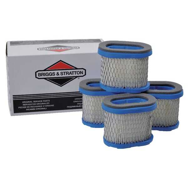 BS Luft filter oval typeBriggs & Stratton - 4207WM - Luftfilter 697029, 4 stk.