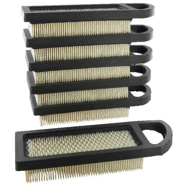 BS Luft filter panel typeBriggs & Stratton - 4214WM - Luftfilter 6 x 794422