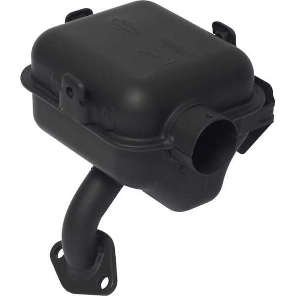 BS Lydpotte, deflektor, møtrik Briggs & Stratton - 592861 - Lydpotte