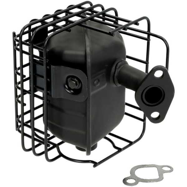 BS Lydpotte, deflektor, møtrik Briggs & Stratton - 594953 - Lyddæmper
