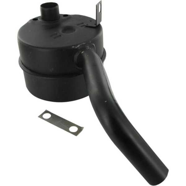 MTD Lydpotte, deflektor, møtrik - 7510465A - Udstødning B&S enkel