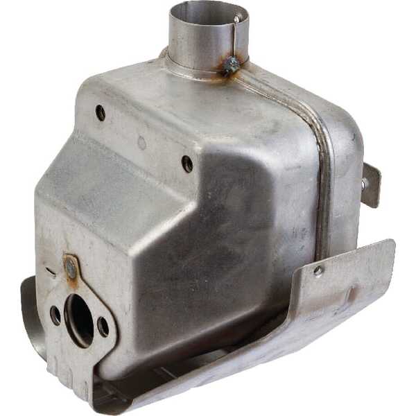 Briggs & Stratton Lydpotte, deflektor, møtrik - 797433 - Muffler