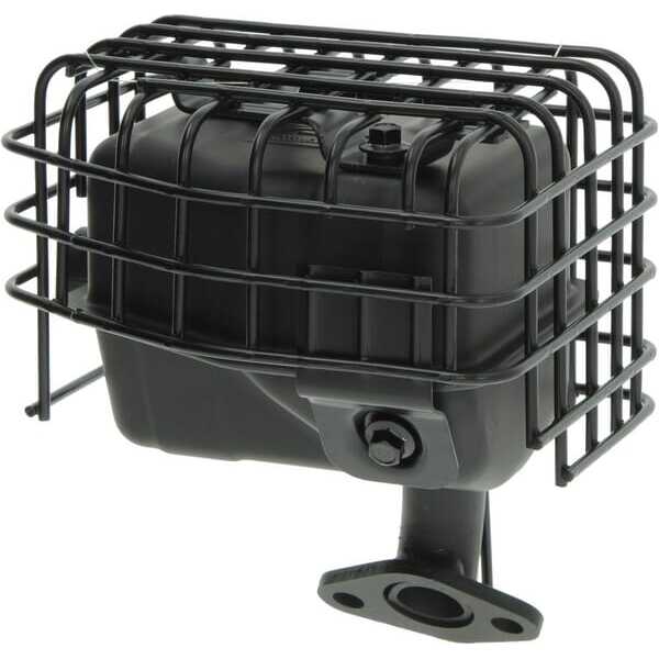 BS Lydpotte, deflektor, møtrik Briggs & Stratton - 84003933 - Lydpotte