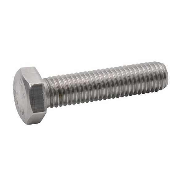 John Deere DIN 933 sekskantede bolte med komplet gevind, metriske 10.9 zinkbelagt - 9331640109 - Bolt med sekskantet hoved DIN93