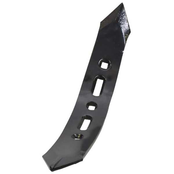 John Deere Kultivatorspidser oversigt - CP122GP - Spids venstre 490x75x10 mm, vendbar, buet, 4 huller, passende til Amazone