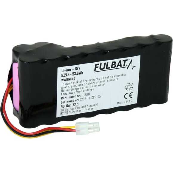Husqvarna Batterier til robotplæneklipper Universal - FB560618 - Batteri 18 V 5,2 Ah Li-ion