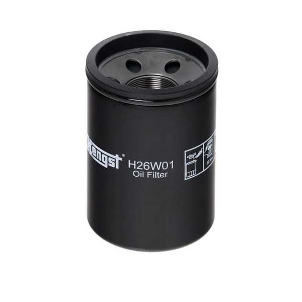 John Deere Oliefiltre spin-on Hengst - H26W01 - Oliefilter
