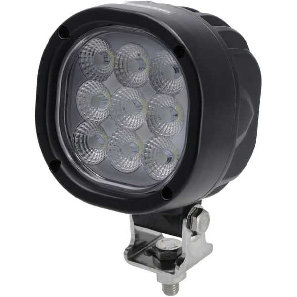 John Deere Arbejdslygte LED, firkantet - LA10557 - Arbejdslygte LED, 54 W, 7200 lm, kvadratisk,10-30 V, hvid, projektør, 9 LED'e