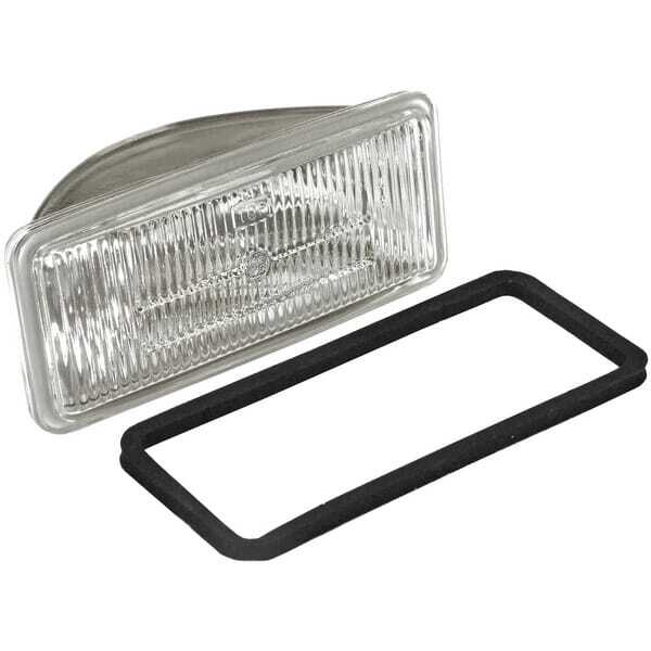 John Deere Arbejdslamper rektangulære indbygget H3 - VPM3732 - Arbejdslygte Halogen, firkantet, gennemsigtig, 139,4x63 mm, Vapor