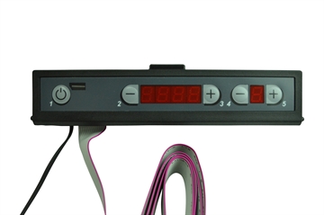 Display passer til Extraflame pilleovn